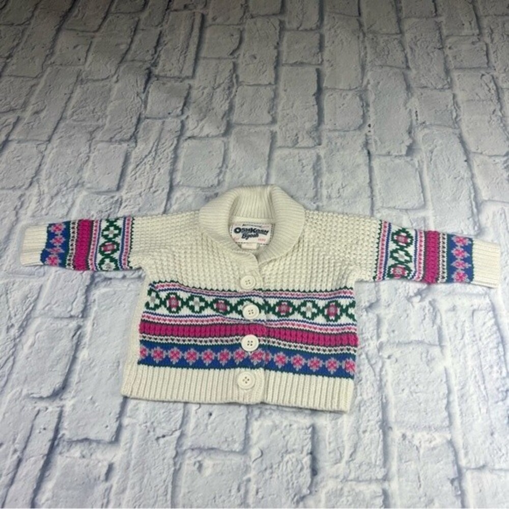 OshKosh B’Gosh cardigan sweater size 9 months